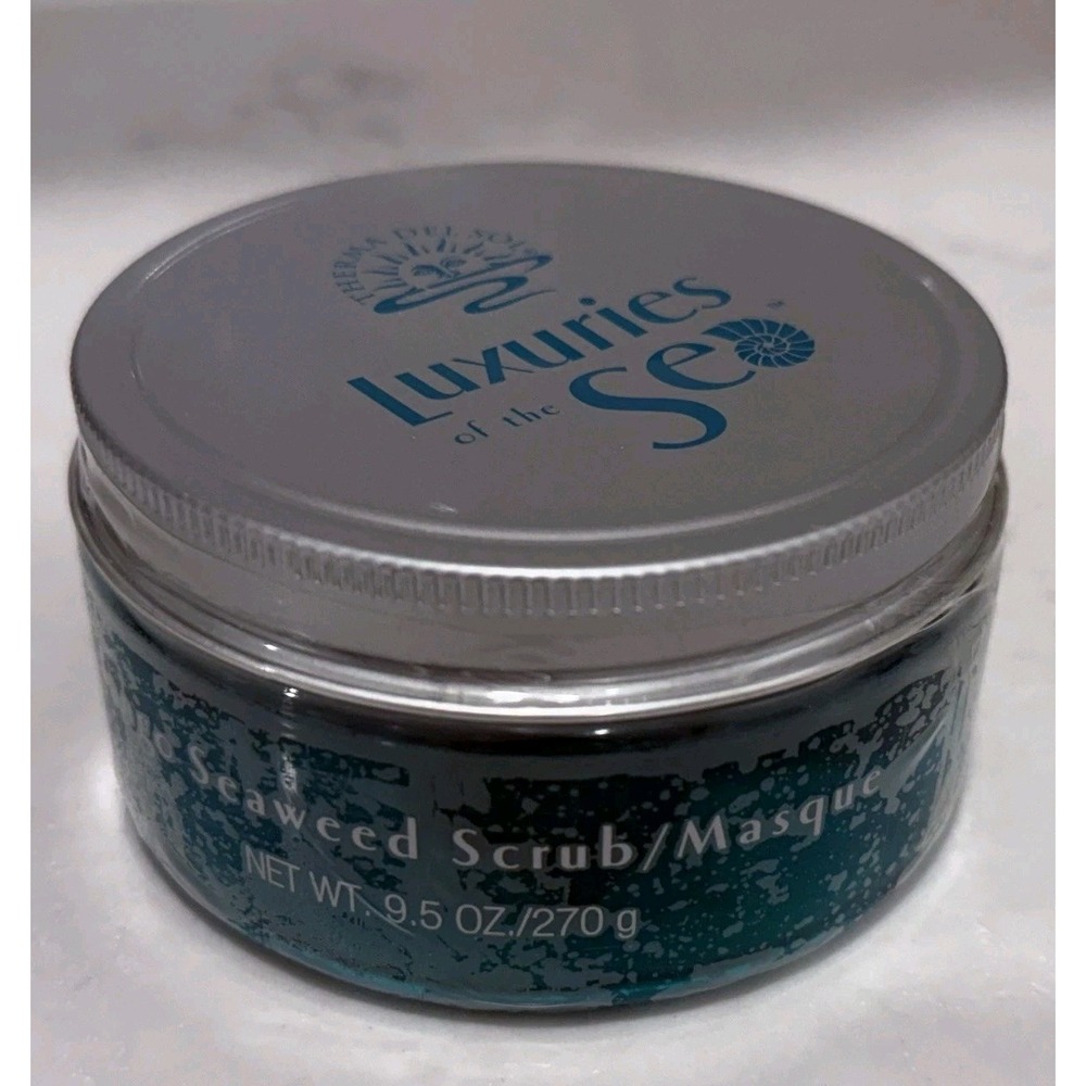 Therma Del Sol Luxuries of the Sea Fango Seaweed Scrub/Masque 9.5oz NOS Sealed‎